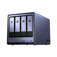 Solution de stockage efficace à 4 baies avec serveur multimédia Plex intégré et outils de collaboration en temps réel