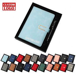 Business Corporate Novelty Gifts Set Items Giveaways Journal Notebook Gifts Craft Paper Notebooks with Pen - Product Image 4