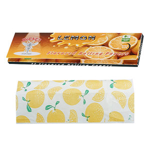 Papel de fumar de cáñamo sin blanquear con cierre de cordón elástico, logotipo privado personalizado y diseño con sabor personalizado - Product Image 1