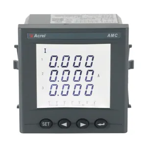 Acrel AMC96 current meter smart panel meter electrical power management system 3 phase electricity consumption monitor