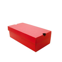 Boîte de rangement personnalisée pour chaussures et cadeaux en papier ondulé de qualité bon marché Papier ondulé pour impression de luxe Emballage de chaussures