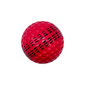 9 inch fábrica preço vermelho críquete bola personalizar cores e logotipo e peso