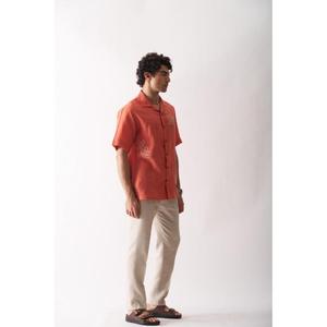 <b>Men</b> <b>Shirt</b> Elegant Half <b>Sleeve</b> Construction Smooth Fabric Created For Smart Casual Daily Wear And Formal Bulk From India - Product Image 5