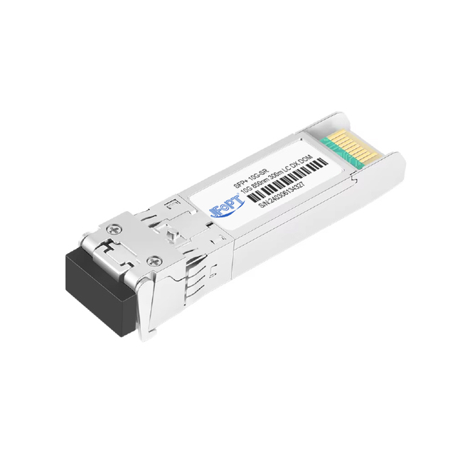10GBASE-SR SFP+ 850nm 300m LC Duplex MMF Optical Transceiver with DDM for Data Center Switches