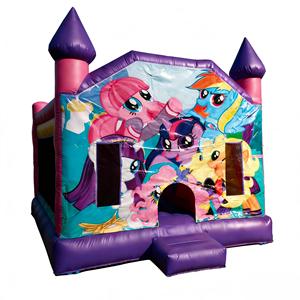 Château gonflable écologique en PVC, capacité supérieure à 500 kg, usage commercial pour les fêtes d'enfants, jeux en plein air - Product Image 1
