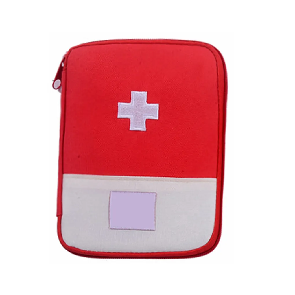 حقيبة أدوية محمولة صغيرة لطيفة مجموعة الإسعافات الأولية منظم طبي في الهواء الطلق حقيبة أدوية منزلية