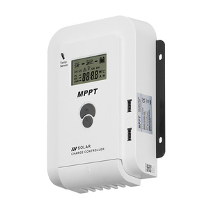 Contrôleur de charge <span class=keywords><strong>solaire</strong></span> MPPT 20A avec écran LCD, régulateur <span class=keywords><strong>solaire</strong></span> PV 12V 24V, contrôleur automatique, double USB, <span class=keywords><strong>panneau</strong></span> <span class=keywords><strong>solaire</strong></span> durable MPQ2024 - Product Image 3