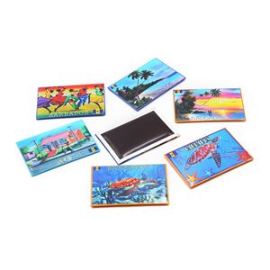 Aimants de réfrigérateur en gros à prix abordable, souvenirs de la Barbade, aimants personnalisés - Product Image 4