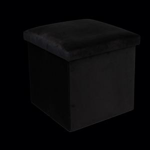 Modern <b>Stool</b> Living Room Furniture <b>Storage</b> Box Fabric Stainless Steel Bamboo Highest Quality Sample Available - Product Image 3