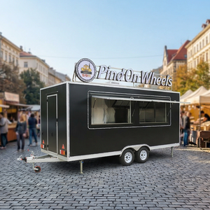 Chammp Rimorchio Alimentare Economico e Conveniente, Cucina Mobile per Attività Startup, Funzionamento a Basso Costo ed Efficiente - Product Image 1