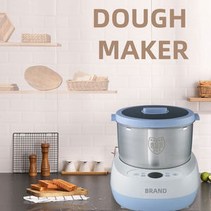 Robot pâtissier F8 Mini électrique 5 kg, machine à <span class=keywords><strong>pain</strong></span>, à pizza, à raviolis, <span class=keywords><strong>pétrin</strong></span> automatique pour la pâte - Product Image 5