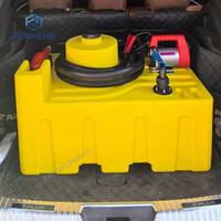 Le nouveau réservoir de carburant diesel monté sur une voiture de 1000L convient à une utilisation en extérieur dans les usines de vente au détail à la ferme