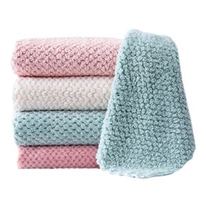 Paño de limpieza para el hogar absorbente de agua grueso del fabricante, <span class=keywords><strong>trapo</strong></span> antiadherente para lavar platos, rejillas de piña para Cocina - Product Image 6