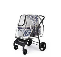 Chariot pour animaux de compagnie Wangmao, petits chiens, 4 roues, pliable, léger, facile à assembler, poussette pour chiots, poussettes pour chiens et chats