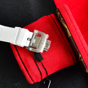 Orologi di Lusso da Uomo Stile 055 Edizione Asia Bubba Watson Cassa in Titanio Grigia Orologio Meccanico Manuale Scheletrato Sportivo - Product Image 6