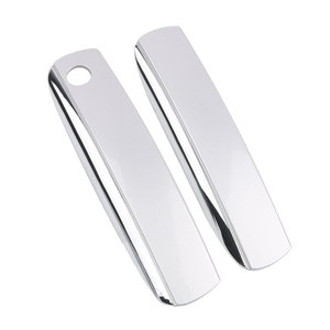 Audi A6L Door Handle Cover Black <b>ABS</b> With Bright Strip For FAW AUDI CA 3M Tape Installation - Product Image 2