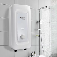 Chauffe-eau électrique à conversion de fréquence automatique avec chauffage instantané et sortie à température constante pour camping-car et hôtel