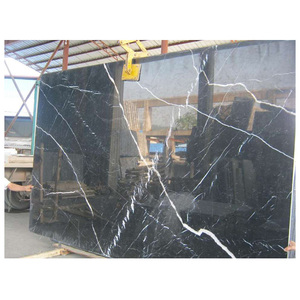 <strong>Black</strong> <strong>Marquina</strong> Polished Natural Marble - Product Image 1
