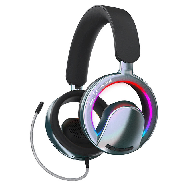 2026 New Headset Open Design Non-Muffled Suitable for Competitive Gaming Low Latency Over Ear Headphones