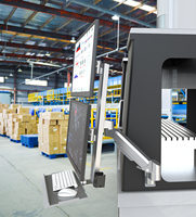 Support de moniteur double pour poste de travail industriel Meisonic, en alliage d'aluminium, réglable, avec ressort, support VESA, résistant à la chaleur, bras pour PC