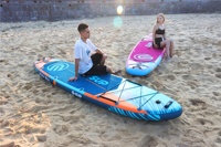 Planche de SUP robuste pour débutants, location, rigidité et rangement faciles, planche à pagaie large haute densité, sports nautiques