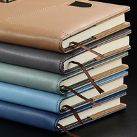 Carnet de notes personnalisé avec stylo, format A5, en cuir, personnalisable