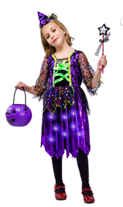 Disfraz <span class=keywords><strong>de</strong></span> Bruja para Fiesta <span class=keywords><strong>de</strong></span> Halloween, Disfraz <span class=keywords><strong>de</strong></span> Fantasía, Cosplay, Disfraz <span class=keywords><strong>de</strong></span> Halloween, Disfraz <span class=keywords><strong>de</strong></span> Elfo <span class=keywords><strong>Fantasma</strong></span> para Niñas - Product Image 3
