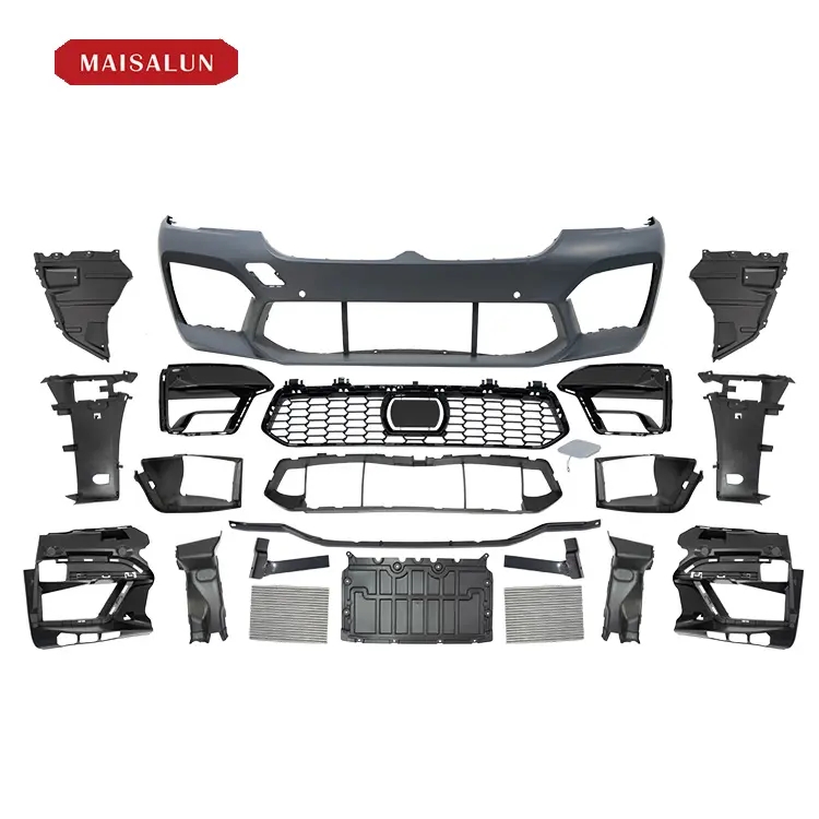 bmw g30 5 series lci carbon bumper inserts