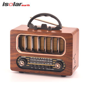 <span class=keywords><strong>Radio</strong></span> d'alimentation sans fil rechargeable <span class=keywords><strong>Radio</strong></span> rétro classique FM AM SW - Product Image 2