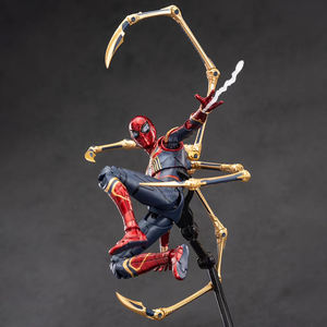 Zd Toys Originale Autentico <span class=keywords><strong>Spider</strong></span>-<span class=keywords><strong>Man</strong></span> Marvel Avengers <span class=keywords><strong>3</strong></span> Iron <span class=keywords><strong>Spider</strong></span>-<span class=keywords><strong>Man</strong></span> 2.0 1/10 Action Figure con Articolazioni Mobili 18cm 7 Pollici - Product Image 6