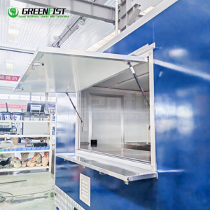 13ft Blue Snack Machines camión de comida Concesión móvil Camper de recogida de comida rápida Remolque de comida a la venta - Product Image 4