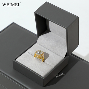 WEIMEI Wholesale PU Leather <b>Large</b> Jewelry Packaging Box for <b>Ring</b> Pendant Bracelet Necklace Jewelry Packaging Box - Product Image 6