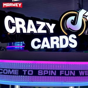 Marwey Entertainment Game Center Nouvelle machine de jeux de prix de billets de loterie d'arcade de cartes folles à pièces - Product Image 6