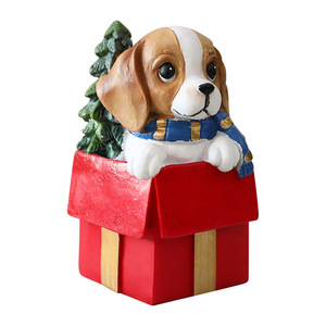 DIY Resin Ornaments <strong>Gift</strong> Pack New Scene Layout Puppy <strong>Christmas</strong> Decorations Window Display Ornaments Factory <strong>Wholesale</strong> - Product Image 5