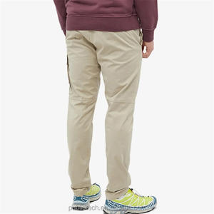 Pantalon cargo en sergé pour hommes, avec patch personnalisé, 100% coton, 6 poches, personnalisé, bonne qualité - Product Image 2