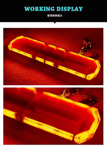 <span class=keywords><strong>Alarmas</strong></span> de coche de advertencia de barra de luces estroboscópicas de camión ámbar LED unidireccional de 47 pulgadas - Product Image 2