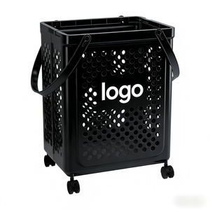 Panier à linge pliable multifonctionnel en plastique PP neuf, approvisionnement direct usine, vente en gros pour usage domestique - Product Image 2