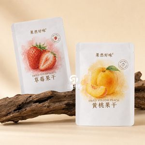 Sacs d'emballage personnalisés en aluminium métallisé pour fruits secs et snacks, 100g, 250g, 500g, 1kg, sachets refermables à fond plat pour l'Australie et les États-Unis - Product Image 2