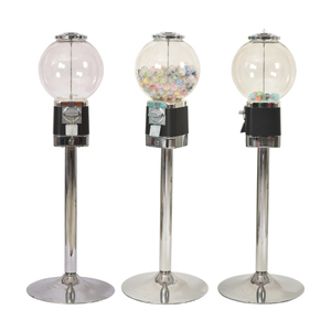 Máquina expendedora de chicles de acrílico transparente con cajón, tipo globo, para suelo. - Product Image 2