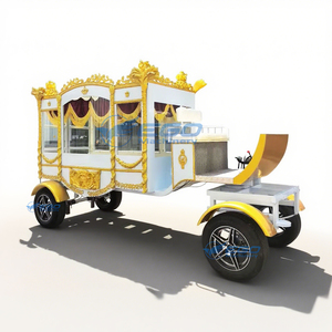 Vehículo Fúnebre Eléctrico de Cuatro Ruedas Clásico de Cristal, Coche Fúnebre, Carroza Fúnebre, Vehículo de Remolque para Funerales, de Gran Demanda - Product Image 3