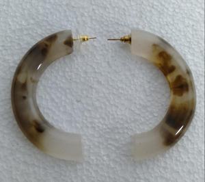 Clear Resin Irregular Shape <b>Earring</b> Designs Jewelry Models India 2024 for Woman Gift White Party Trending in US - Product Image 5