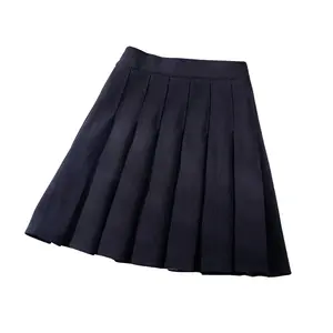 2024 Low MOQ Office Wear Short Skirt Sexy Pleated Skirt A Line High Waist Summer Casual Elastic