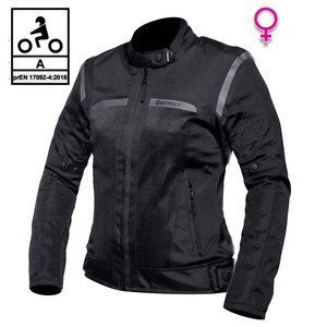 Chaqueta de verano para mujer con certificado Befast FreeLife Lady CE negra XXL - Product Image 1