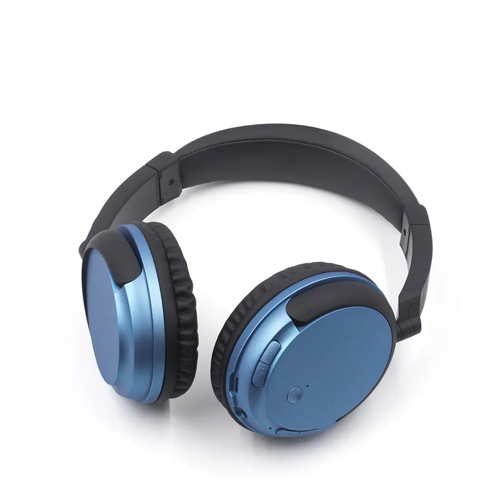 Wireless Noise Cancelling Headphones Sports Stereo Headset Foldable OEM Bluetooth Earphones Headphone