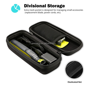 Estuche Rígido para Afeitadora <span class=keywords><strong>OneBlade</strong></span> QP2520, Bolsa de Transporte Organizadora de Viaje para Recortadora y Afeitadora <span class=keywords><strong>Philips</strong></span> - Product Image 6