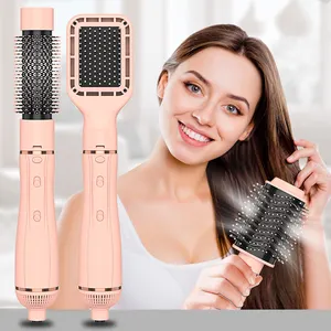 Professional Private Label Pick Electric Blow Styler 1 Step Hair Dryer Fast Hair Straightener Comb Hot Air Brush