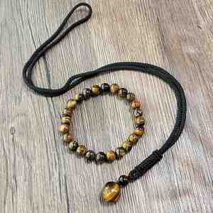 Pulsera de Piedra Natural con Cuentas de Vidrio Coloridas, Talismán de Poder, Control de Calidad Estricto, Descuento por Volumen - Product Image 2