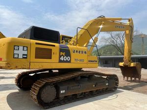 Grande excavatrice hydraulique PC400-8 de KOMATSU construction résistante de moteur puissant de poids d'opération de 40 tonnes pour la pompe à moteur de extraction - Product Image 2