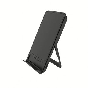 Support de téléphone à chargement sans fil Qi 2-en-1 15W pliable pour écran horizontal et vertical, double bobine, vente chaude - Product Image 2