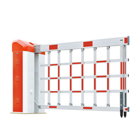 Barrière Automatique de Sécurité avec Télécommande en Acier Inoxydable IP68, Accès par QR/Empreinte Digitale/RFID, Portée 10m